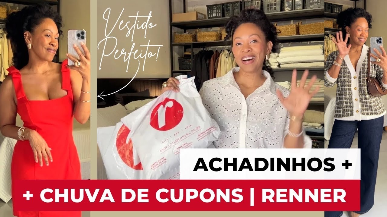 O LOOK PERFEITO PARA O NATAL + ACHADINHOS ! #renner