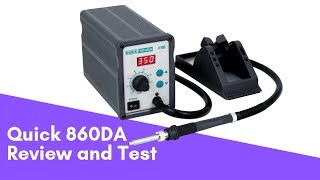 Quick 860da review and test \ Миниатюрный фен Quick 860da, обзор и тест