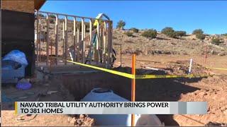 Navajo Tribal Utility Authority brings electricity to homes