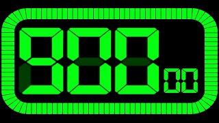 Famous 900 Second Timer | 15 Minute Timer  | 900 to 0 Countdown With Alarm | Numbers 900 to 0 Profile