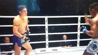 เสมาเพชรได้นับพลิกกลับมาแพ้น็อคโลโบมวยน็อคโหดๆ#onechampionship #oneลุมพินี #มวยไทย #มวยไทย7สี #mma