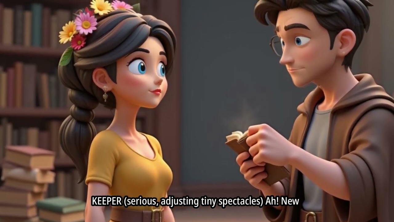 The Enchanted Library – A Magical Mystery Adventure for Kids 📚✨