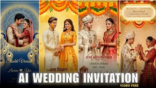 How to make Wedding Invitation Card Video from AI | How to make Wedding Invitation Video screenshot 5