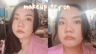 makeup/try-on haul from yesstyle // fail😖