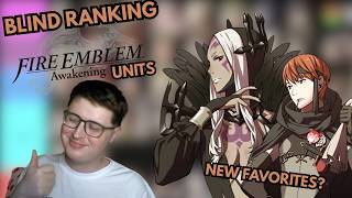 BLIND RANKING FIRE EMBLEM AWAKENING UNITS