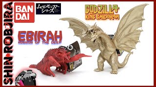Bandai Movie Monster Series: King Ghidorah (1991) &amp Ebirah (1966) | Double Review
