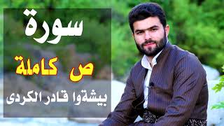 💚 سورة ص 💚 بصوت القارئ قادر الكردي 💚 صوت جميل 💚