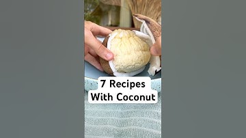 I Couldn’t Believe You Could Make So Many Delicious Things from an Old Coconut! #Coconut #Recipes