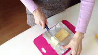 使うときに便利なバターの切り方と保存方法