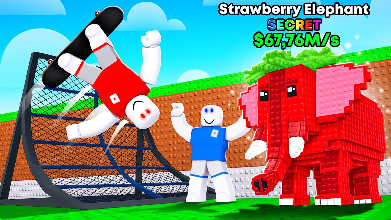SKATEBOARDING for the BEST BRAINROTS in Roblox!