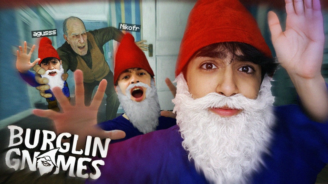 TRES GNOMOS ROMPIENDO LAS PELOTAS | Burglin Gnomes