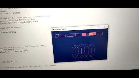 Arduino Processing Input with Rotation Sensor