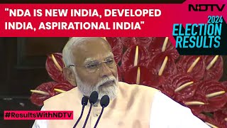 PM Modi Live Speech Today: "NDA Is New India, Developed India, Aspirational India"