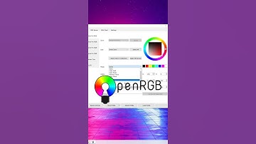 App For Your PC! OpenRGB
