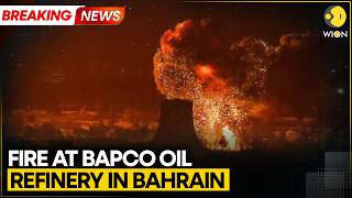 Breaking Fire Reported At Bapco Oil Refinery In Bahrain Wion