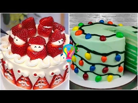 Украшение тортов и кексов на Новый Год и Рождество | Новогодний торт | Christmas Cake Decorating