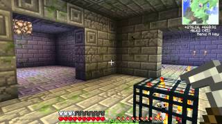 MASSIVE 90 Mob Spawner Dungeon - Technic with Seed naturally spawned EPIC!!!!!