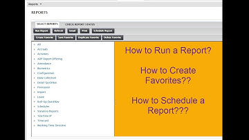 Kronos Reports Training