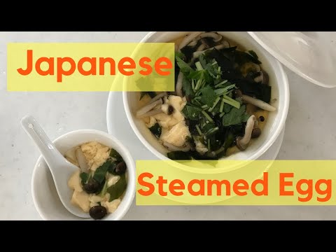 How to make ★Chawanmushi★Japanese steamed egg～あんかけ茶碗蒸しレシピ～（EP81）