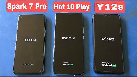 TECNO Spark 7 Pro and Infinix Hot 10 Play and Vivo Y12s Speed Test! PUBG MOBILE GAME TEST,