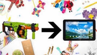 How To Turn A Nerf Gun Into A Working Tablet Step By Step