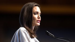 Angelina Jolie speech #blockout2024 peace!