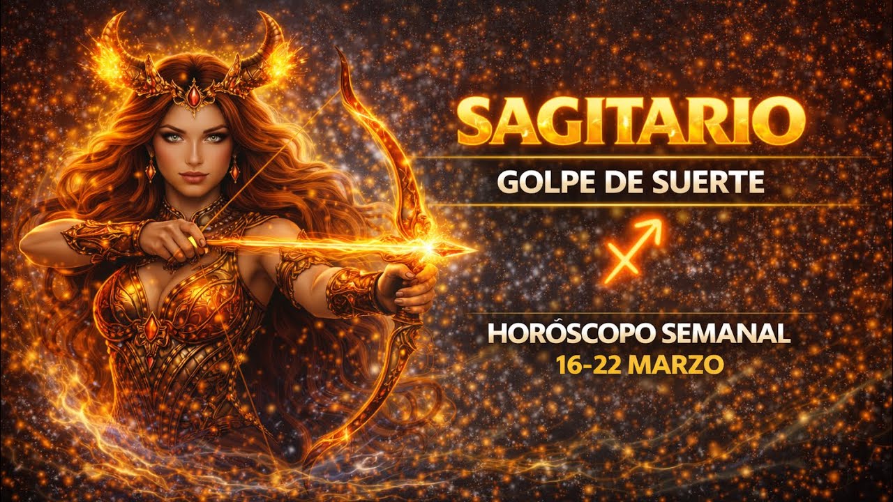 SAGITARIO ♐ EL DESTINO PREPARA UNA SORPRESA PARA TI | HORÓSCOPO SEMANAL ...