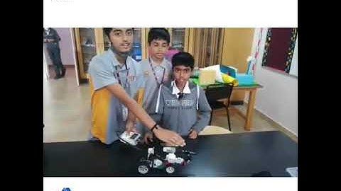 Our students building their own customized robots and taking them for battle with their classmates