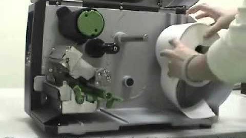 TSC TTP 2410M loading media