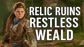 Side Quest Relic Ruins Restless Weald 2025 Guide | Horizon Forbidden West | PS5 PRO | 4K