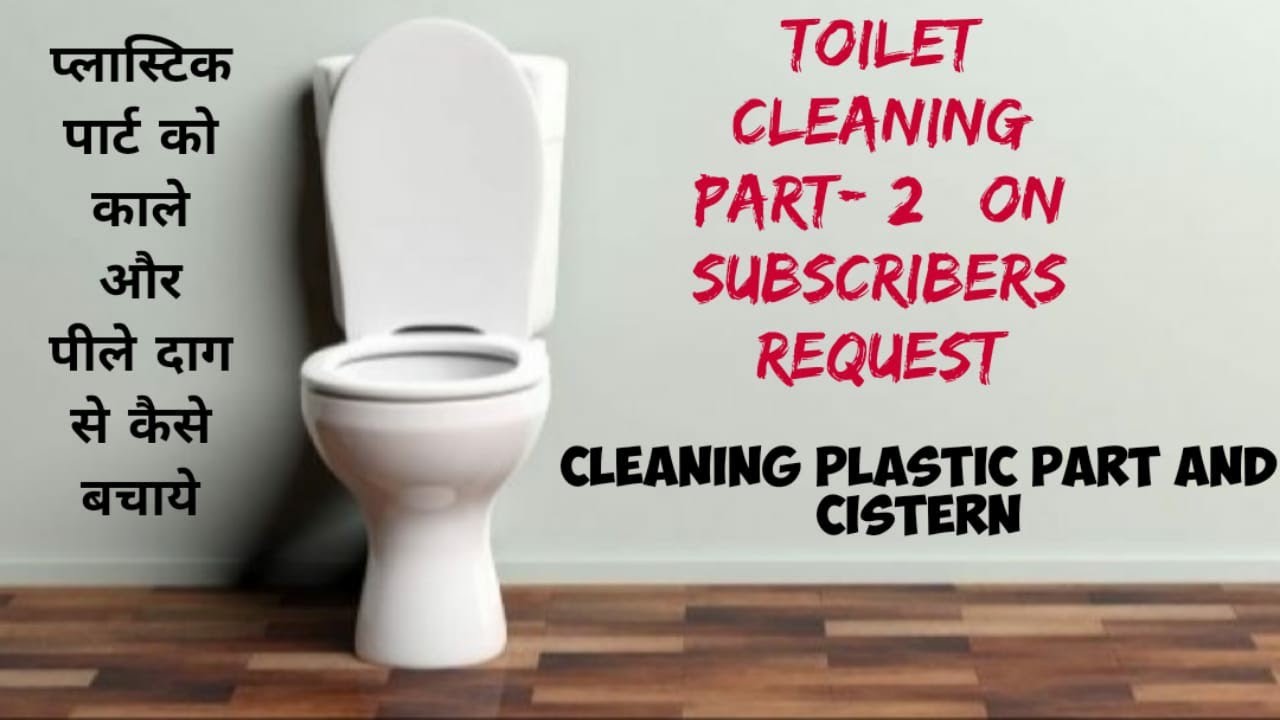 Toilet ki plastic seat kaise saaf kare/टॉयलेट का प्लास्टिक पार्ट कैसे