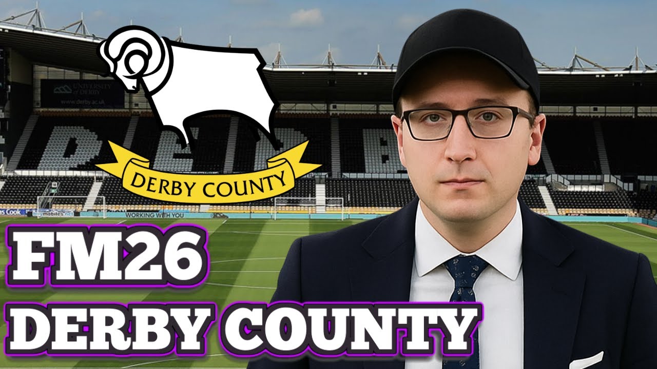 DERBY COUNTY IN EUROPE! FM26 SEASON 5!
