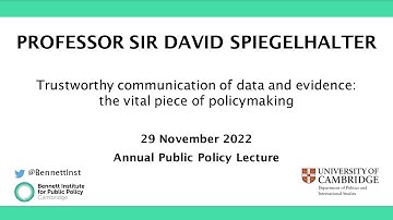 Trustworthy communication of data and evidence: the vital piece of policymaking