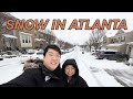 Snow Day Vlog ❄️ | Snowpocalypse Atlanta, Georgia 2025 🍑! Winter In The Southern USA!