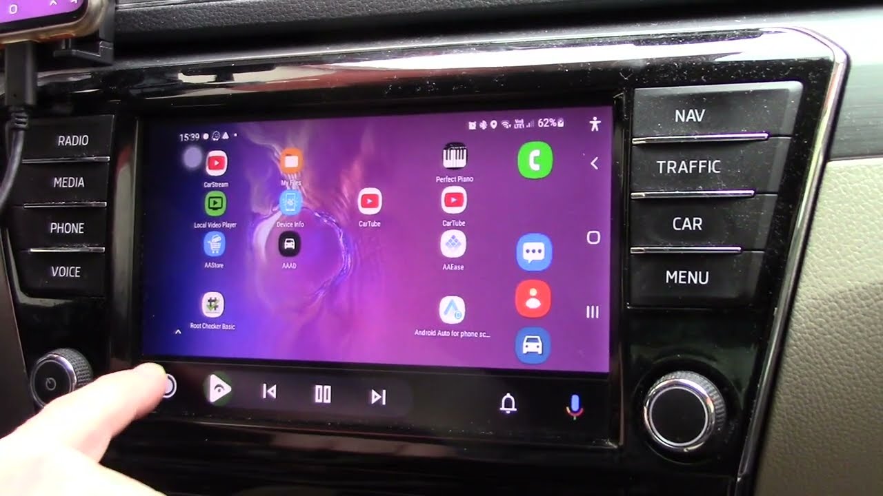 Android Auto 7.4. - Full phone mirroring, , NetFlix