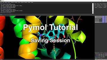 Pymol Tutorial: Saving Session
