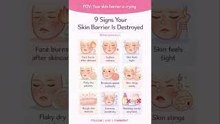 Stop Ignoring These Skin Barrier Warning Signs | Sherry Beauty#skincare #beauty #shorts
