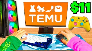 Buying The CHEAPEST Gaming Setup On TEMU..