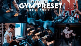 Fitness Gym Presets  Lightroom Mobile Preset Dng  Lightroom Mobile Preset  Lightroom Tutorial