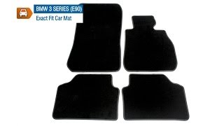 Luxury Tailored Car Mat Set: BMW 3 Series E90/E91