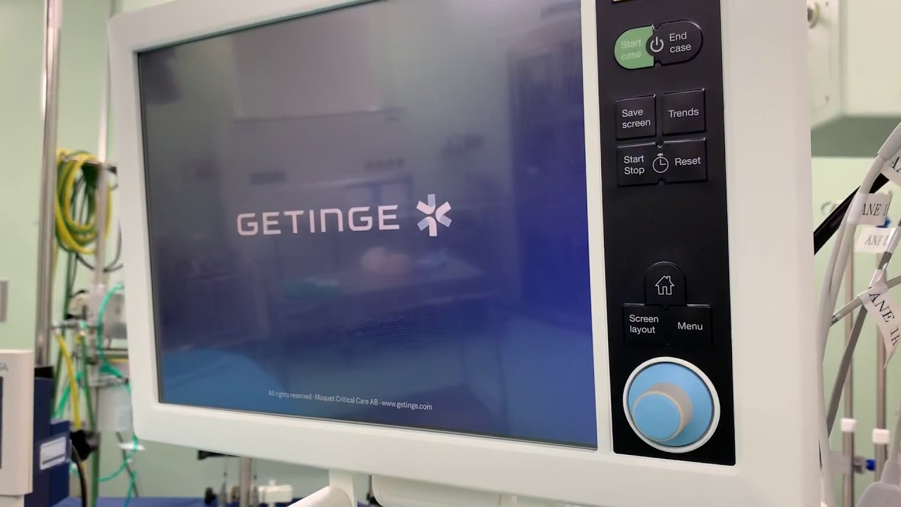 Flow i 마취기 Self bag test