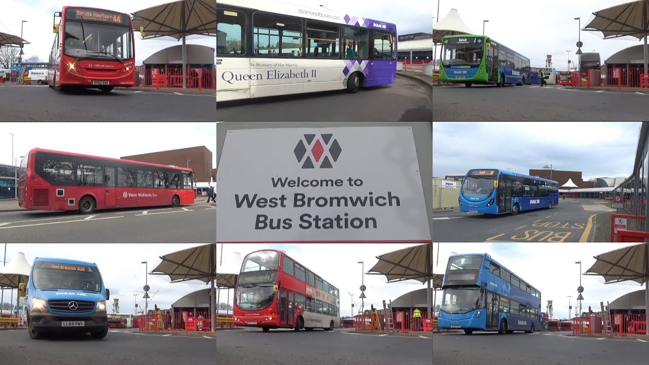 West Bromwich Bus Station (March 2024)