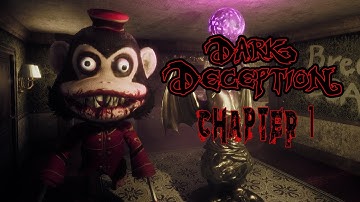 Monkey Business!!! | Dark Deception Chapter 1 - FULL GAME Playthrough