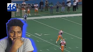 Barry Sanders Top 50 Most Ridiculous Plays of All-Time | NFL Highlights REACTION