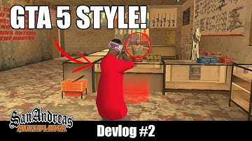 Making A Roleplay Gamemode (SA-MP) Devlog #2 - Robbery System