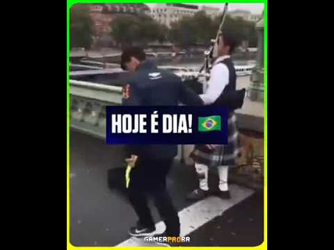 PAQUETÁ DANÇOU FUNK AO SOM DE GAITA! 😂 Brasil x Escócia HOJE às 19h
