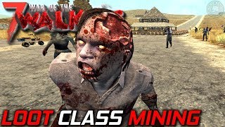 Fast Class Paper Mining? | WOTW MOD | 7 Days To Die Let's Play | S3 EP28