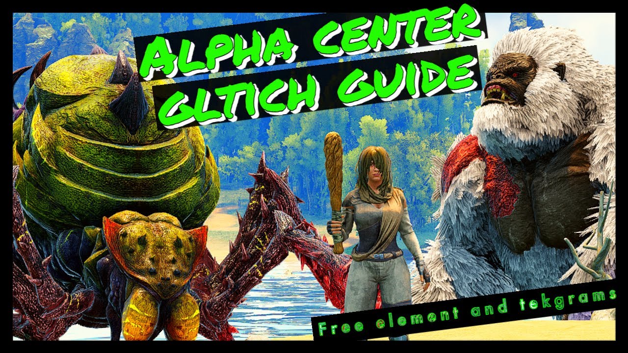 ALPHA Center Boss Fight Glitch Guide Center Boss Easy Walk Through - YouTube