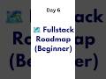 Fullstack Developer Roadmap🛣️ (Beginner Guide)