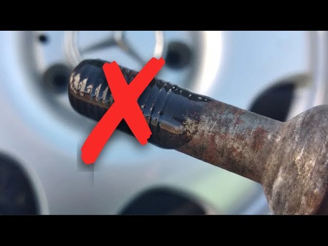 ПОЧЕМУ НЕЛЬЗЯ СМАЗЫВАТЬ КОЛЕСНЫЕ БОЛТЫ и ГАЙКИ